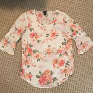 Floral Blouse (worn once)